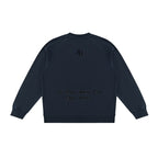 Dex color block crewneck Studio Ruban — detail shot