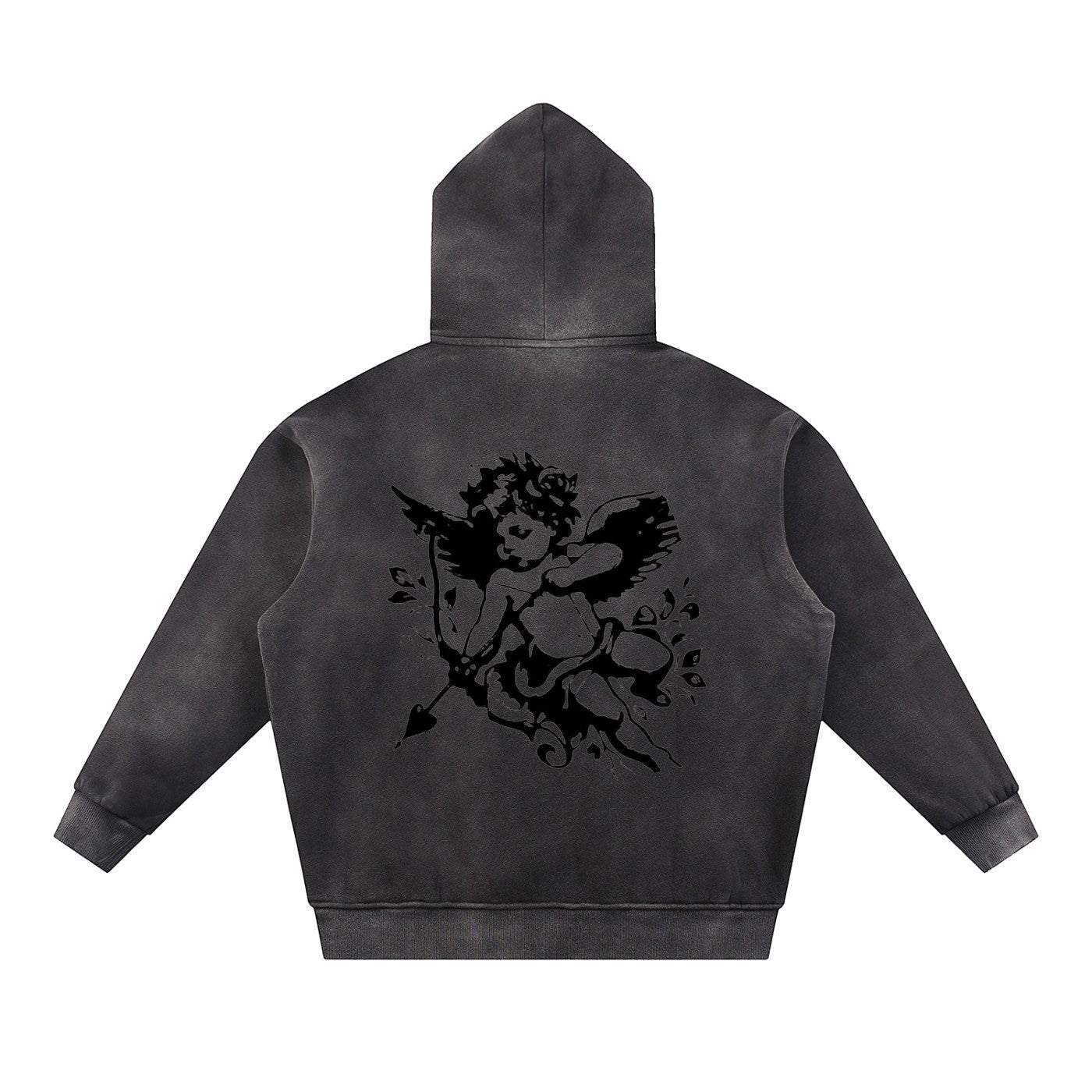 Sol fleece hoodie Studio Ruban — detail shot