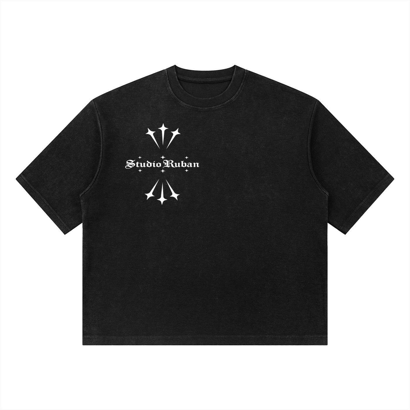 Rex Waffle Boxy T-Shirt Studio Ruban — colour variant 3