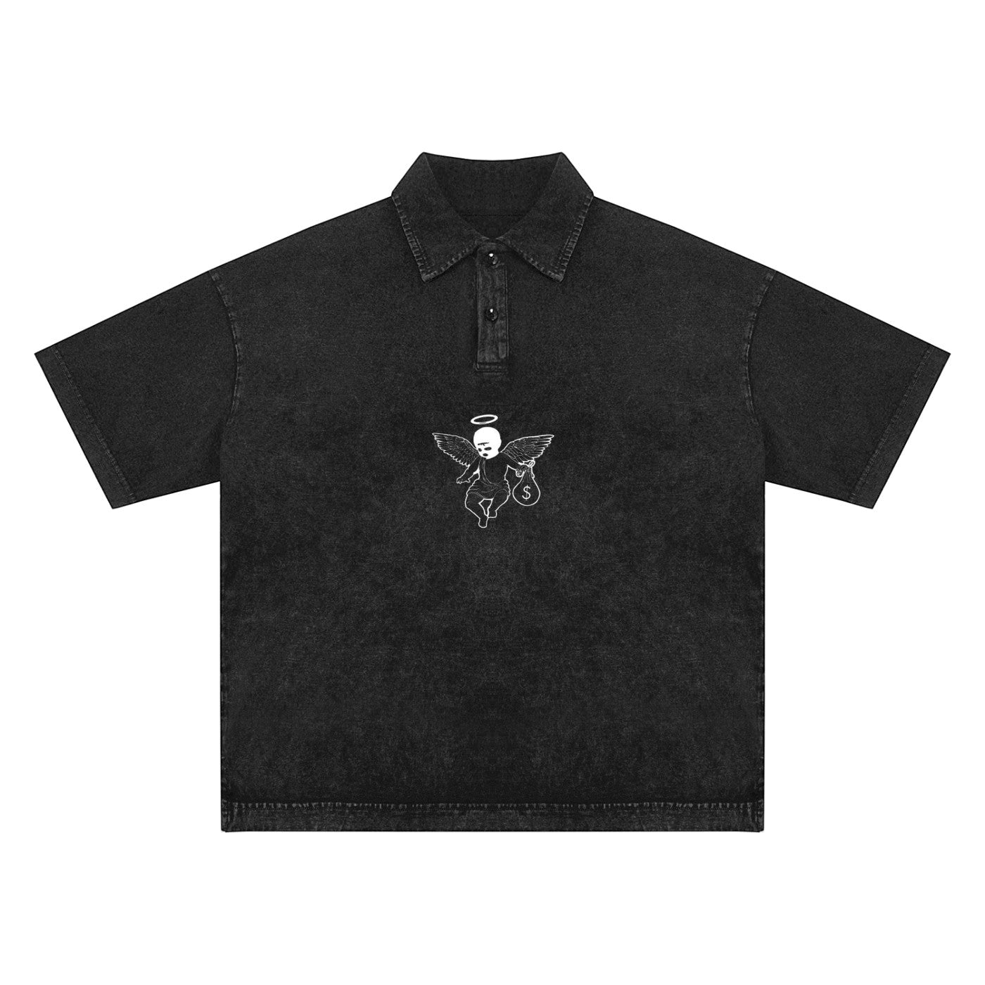 Marco snow-washed polo Studio Ruban — second colour