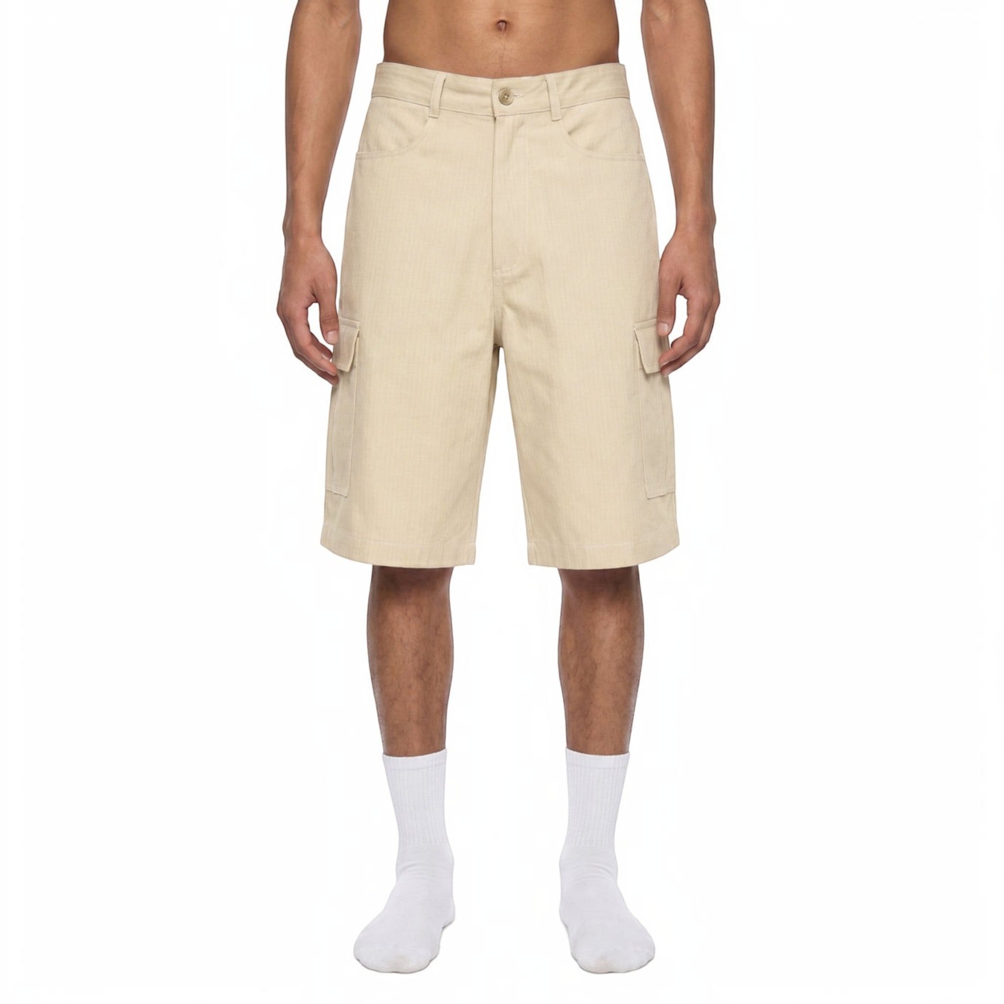 Cruz Woven Cargo Shorts Studio Ruban — front view
