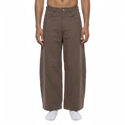 Bruno barrel leg pants Studio Ruban — front view