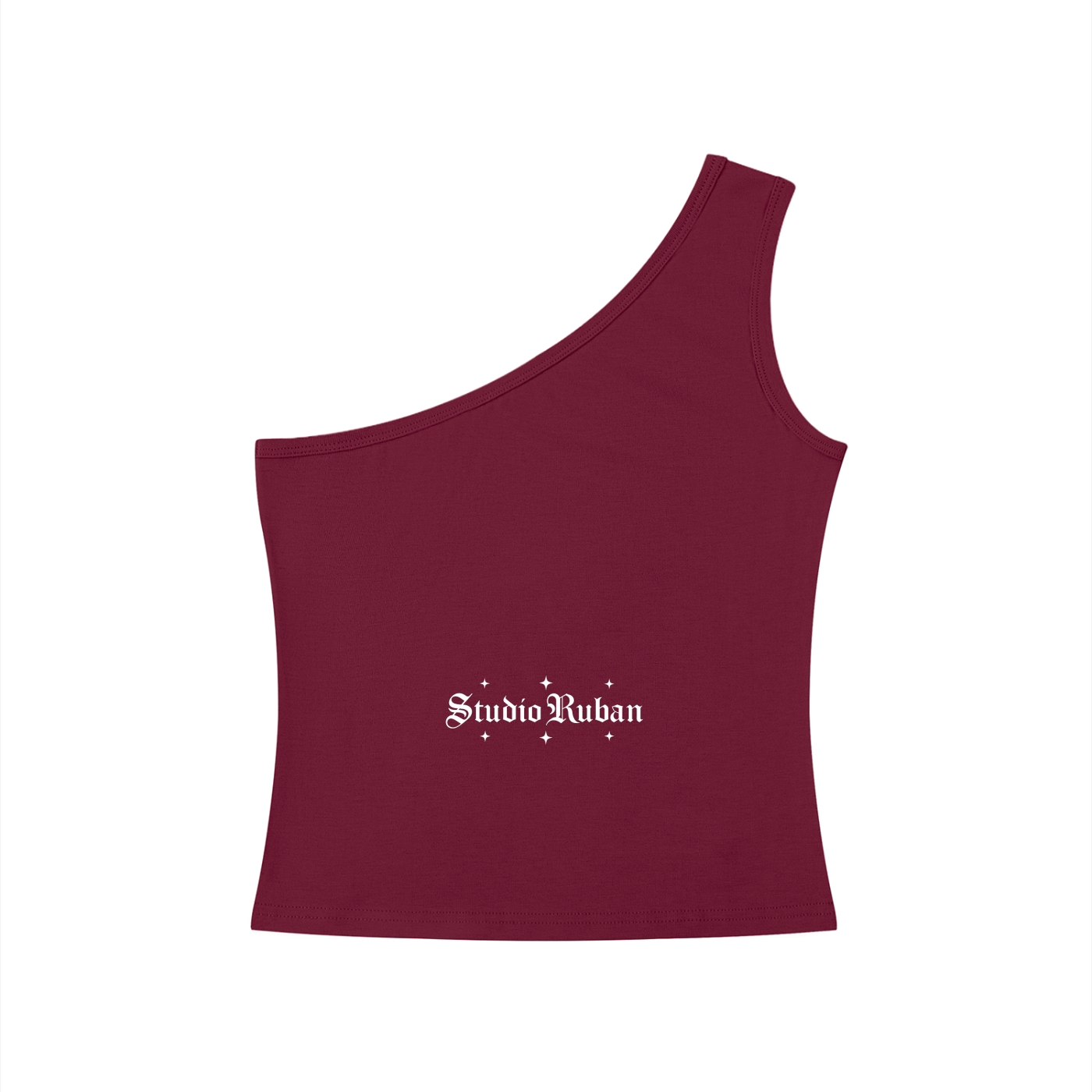 Arya one-shoulder top Studio Ruban — back view