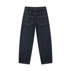 Knox Vintage Wash Barrel Leg Jeans Studio Ruban — model back