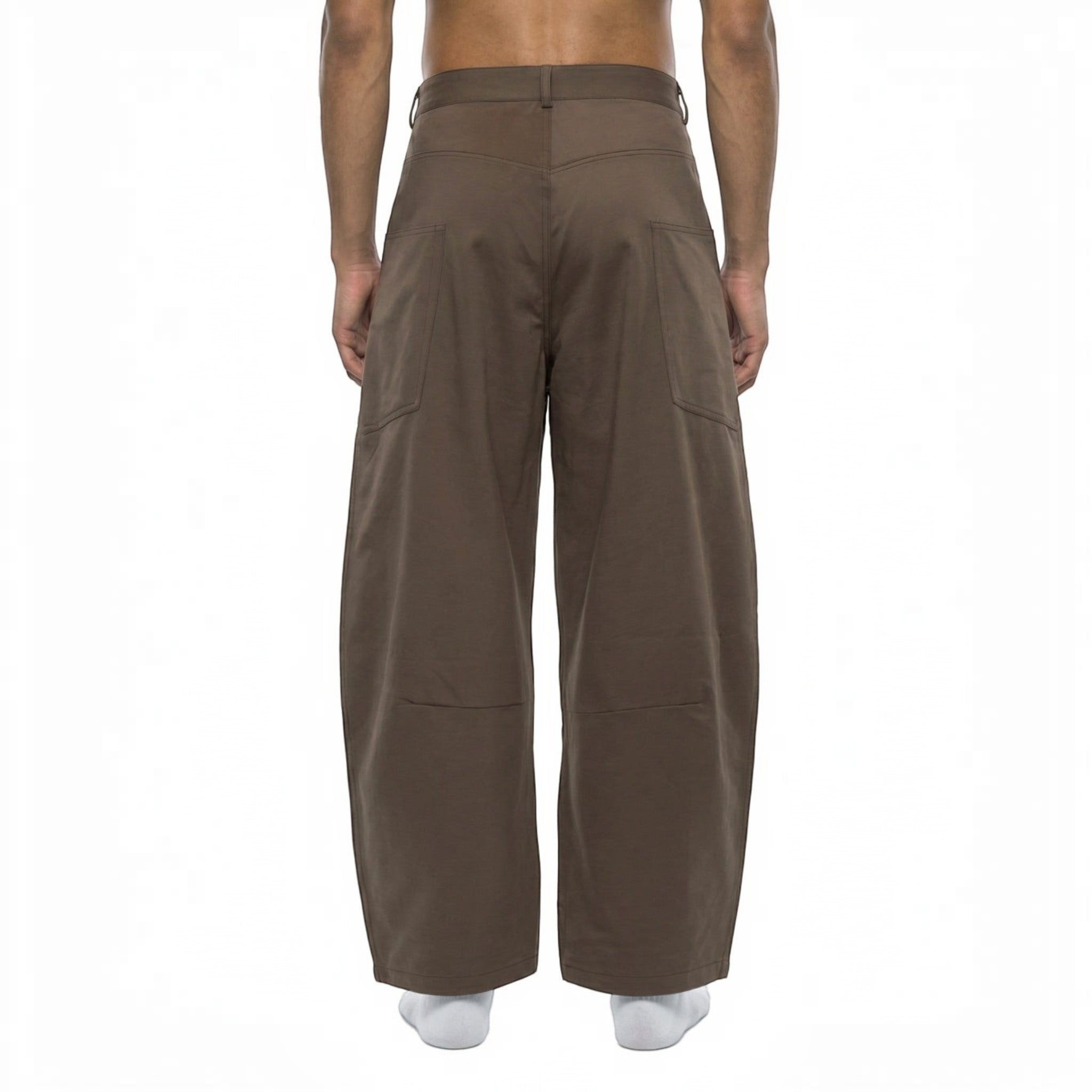 Bruno barrel pants Studio Ruban — back view