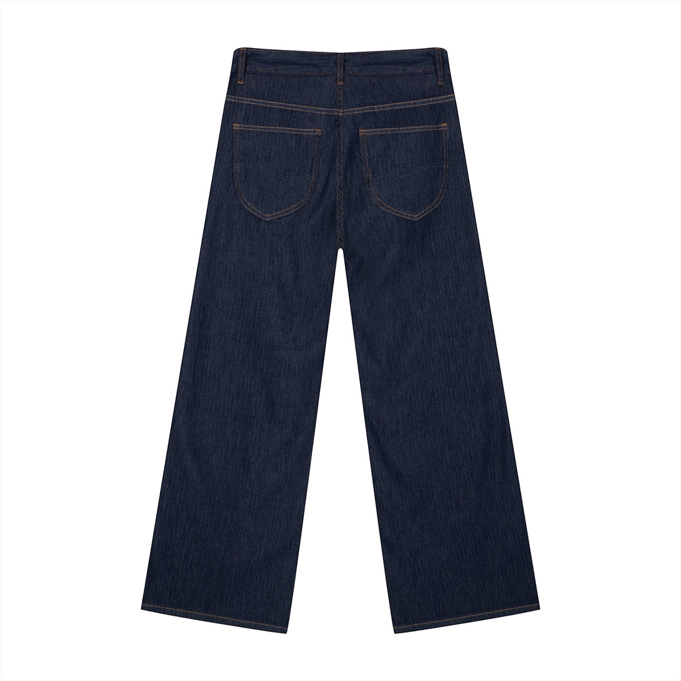 Drift Loose Fit Wide Leg Jeans Studio Ruban — model back
