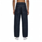 Knox Vintage Wash Barrel Leg Jeans Studio Ruban — side view