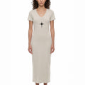 Vera V-neck maxi dress Studio Ruban — front view