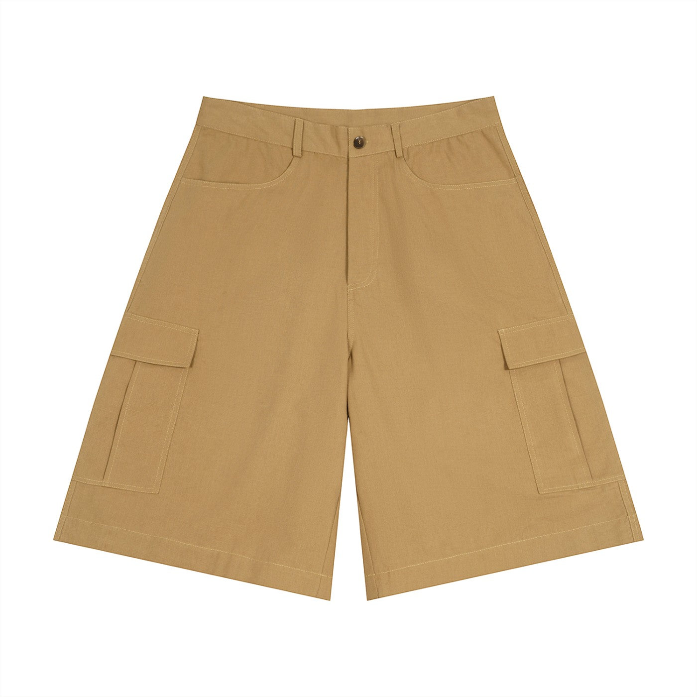 Cruz Woven Cargo Shorts Studio Ruban — outfit view