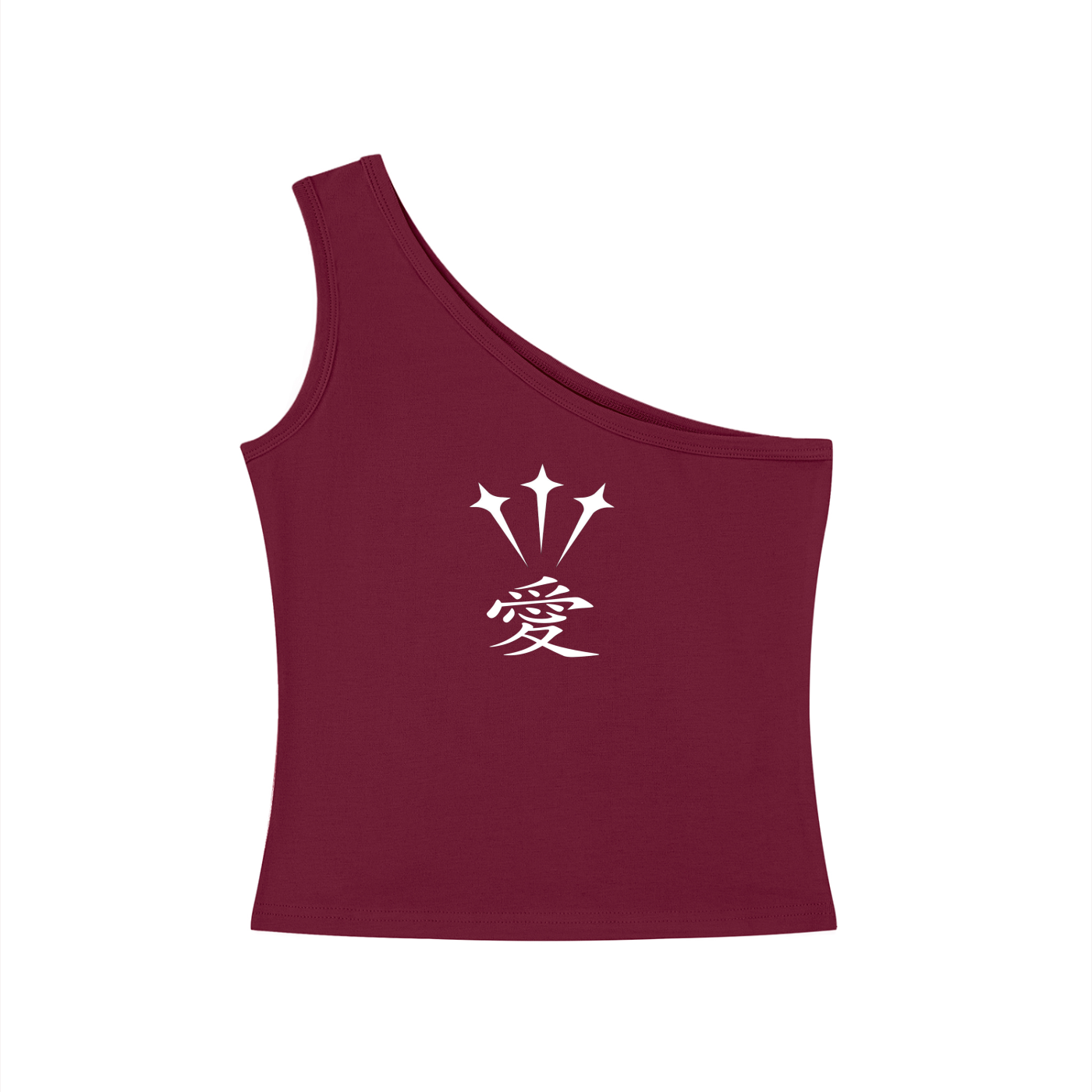 Arya asymmetric crop top Studio Ruban — colour variant