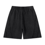 Edge raw edge shorts Studio Ruban — on model