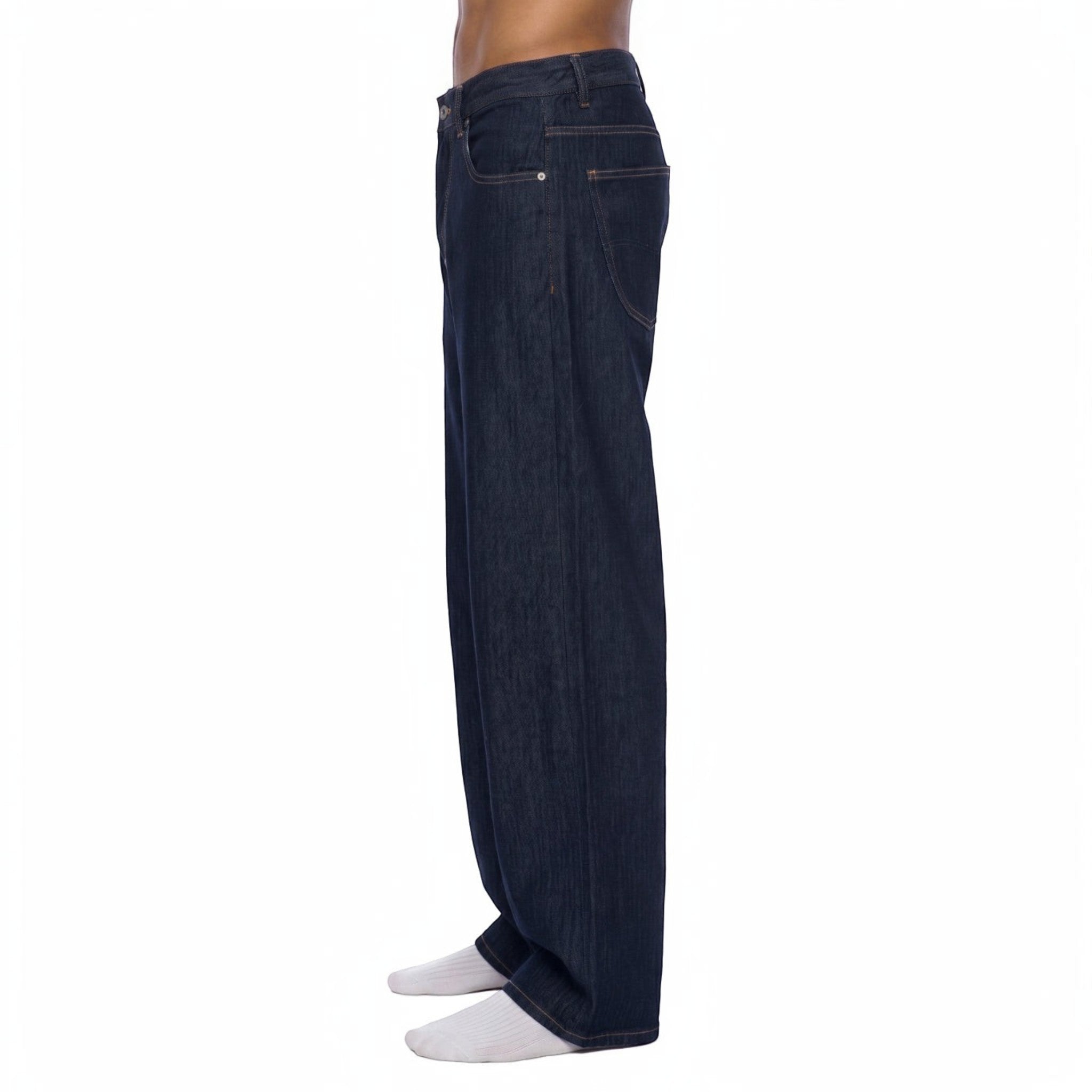Drift Loose Fit Wide Leg Jeans Studio Ruban — side view