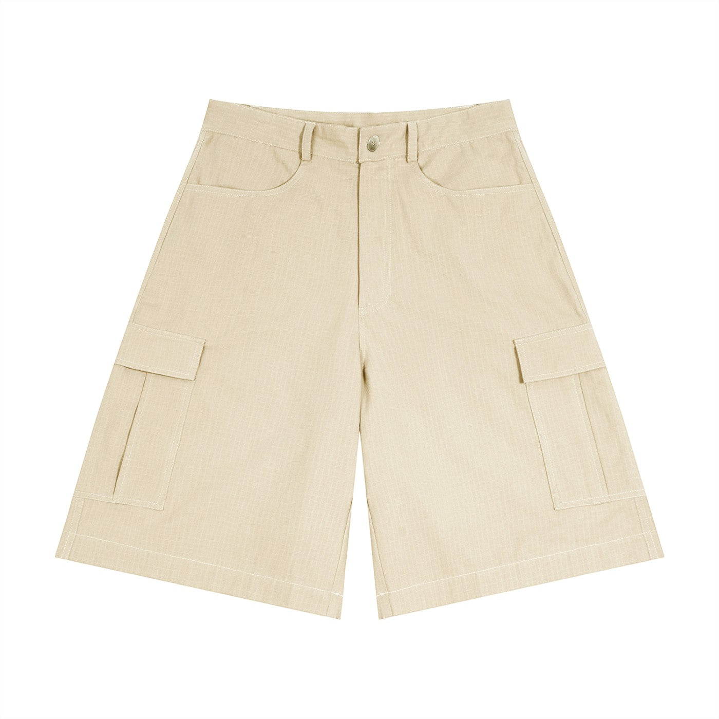Cruz Woven Cargo Shorts Studio Ruban — model side