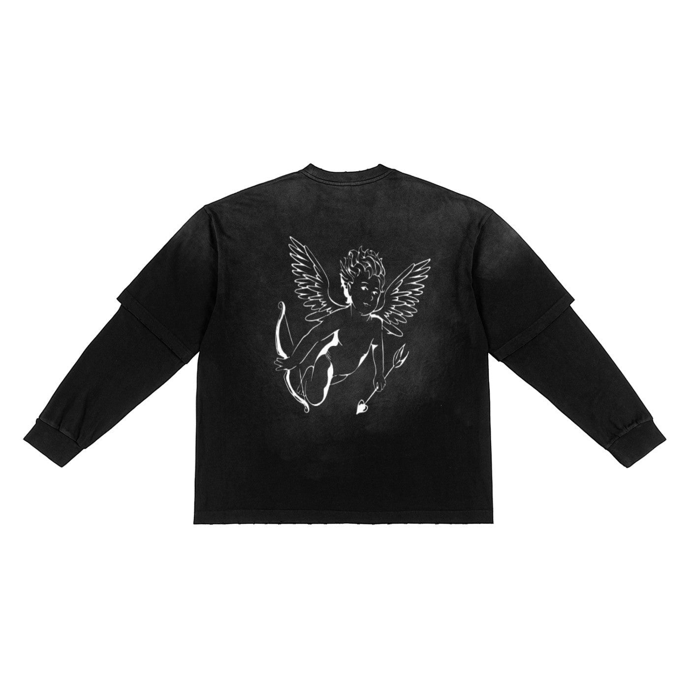 Dune faux two-piece tee Studio Ruban — detail shot