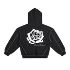 Cole Contrast-Stitched Boxy Fleece Hoodie Studio Ruban — colour variant 2