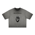Fade reverse dyed boxy T-shirt Studio Ruban — front view