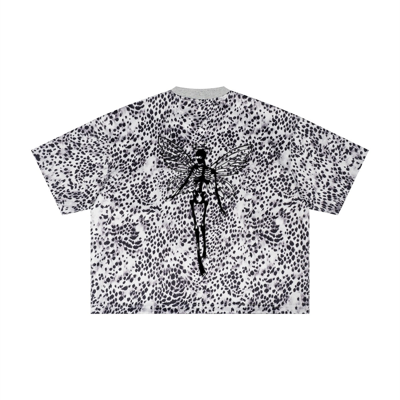 Jag leopard boxy T-shirt Studio Ruban — flat lay