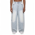 Ash Sunfade Barrel Leg Jeans Studio Ruban — front view