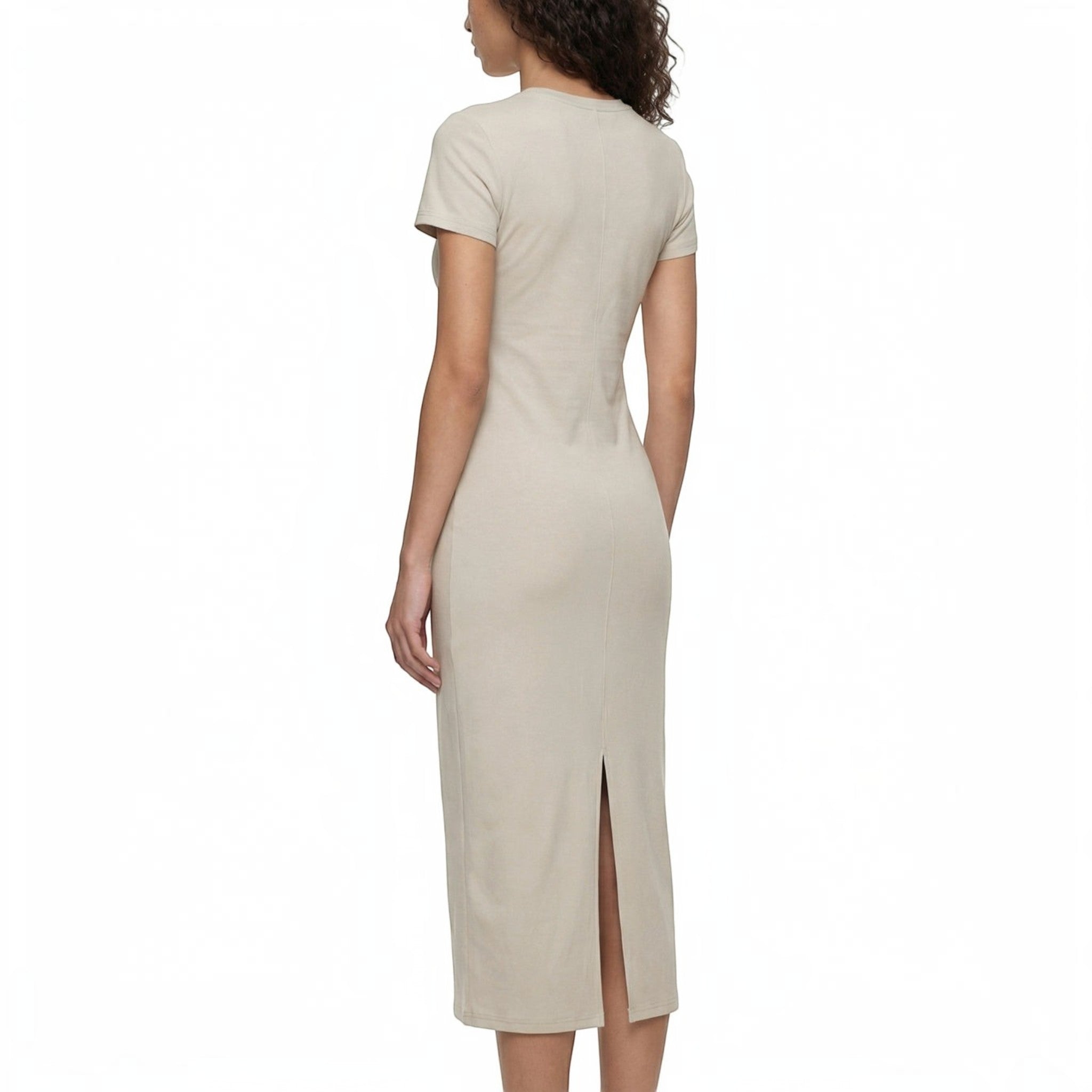 Vera V-neck maxi dress Studio Ruban — on model