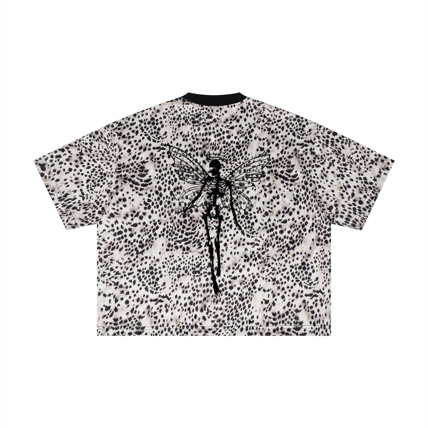Jag leopard boxy tee Studio Ruban — on model