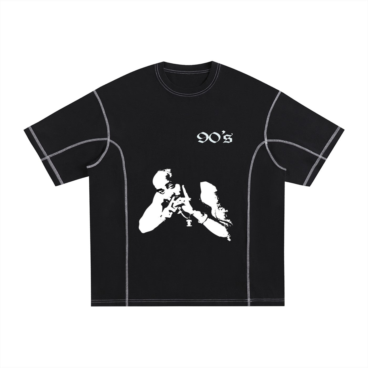 Ace contrast stitch T-shirt Studio Ruban — colour variant