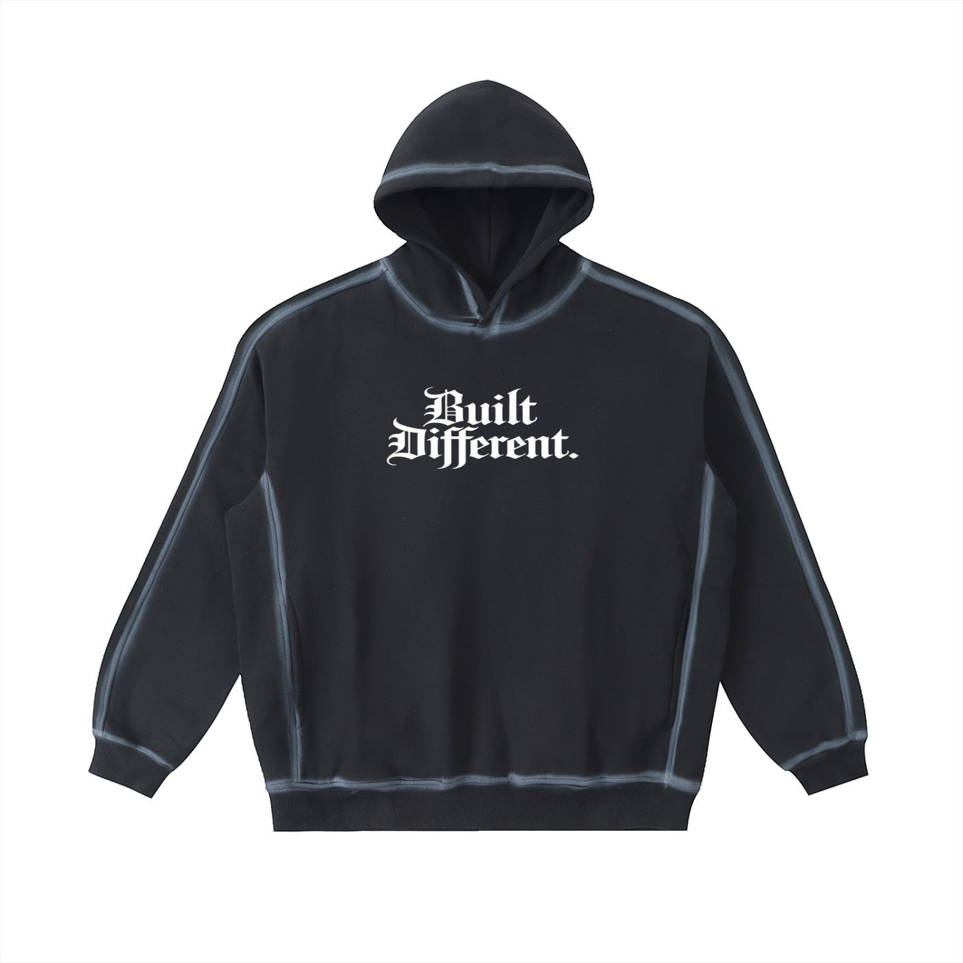 Sage sunfaded hoodie Studio Ruban — lifestyle