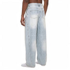 Ash Sunfade Barrel Leg Jeans Studio Ruban — detail view