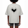 Lisa plaid-lined boxy tee Studio Ruban — on model