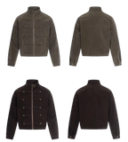 Rivet suede jacket Studio Ruban — colour variant