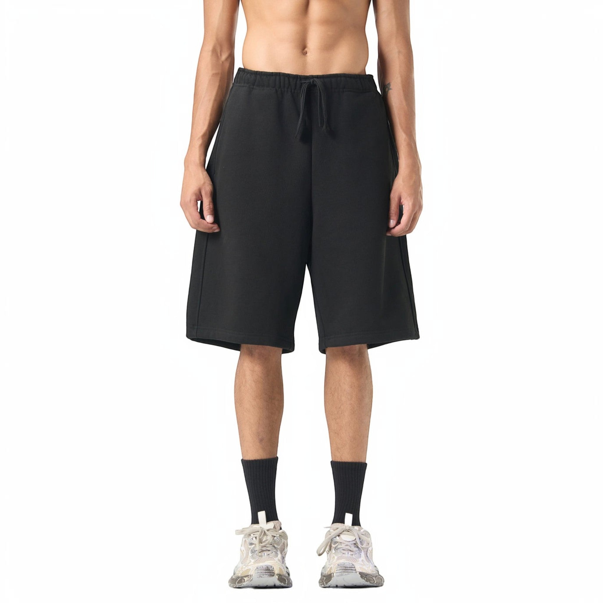 Bulk heavyweight shorts Studio Ruban — back view