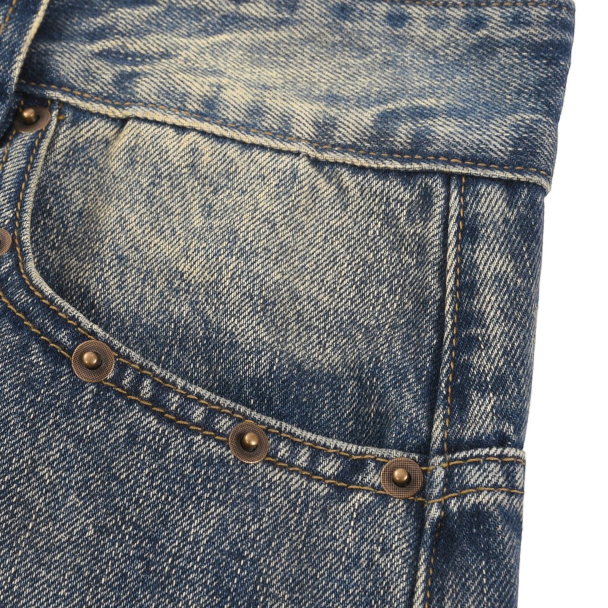 Grunge baggy denim shorts Studio Ruban — colour variant