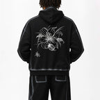 Sage sunfaded hoodie Studio Ruban — back view