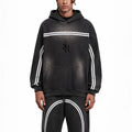 Sol sun fade fleece hoodie Studio Ruban — front view