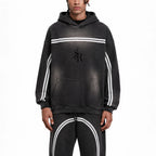 Sol sun fade fleece hoodie Studio Ruban — front view