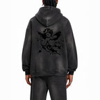 Sol sun fade hoodie Studio Ruban — on model