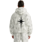 Storm zip-up hoodie Studio Ruban — on model