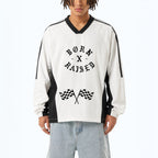 Axel color-block long-sleeve top Studio Ruban — front view