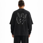Dune faux two-piece tee Studio Ruban — on model