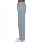 Denim straight jeans Studio Ruban — detail shot