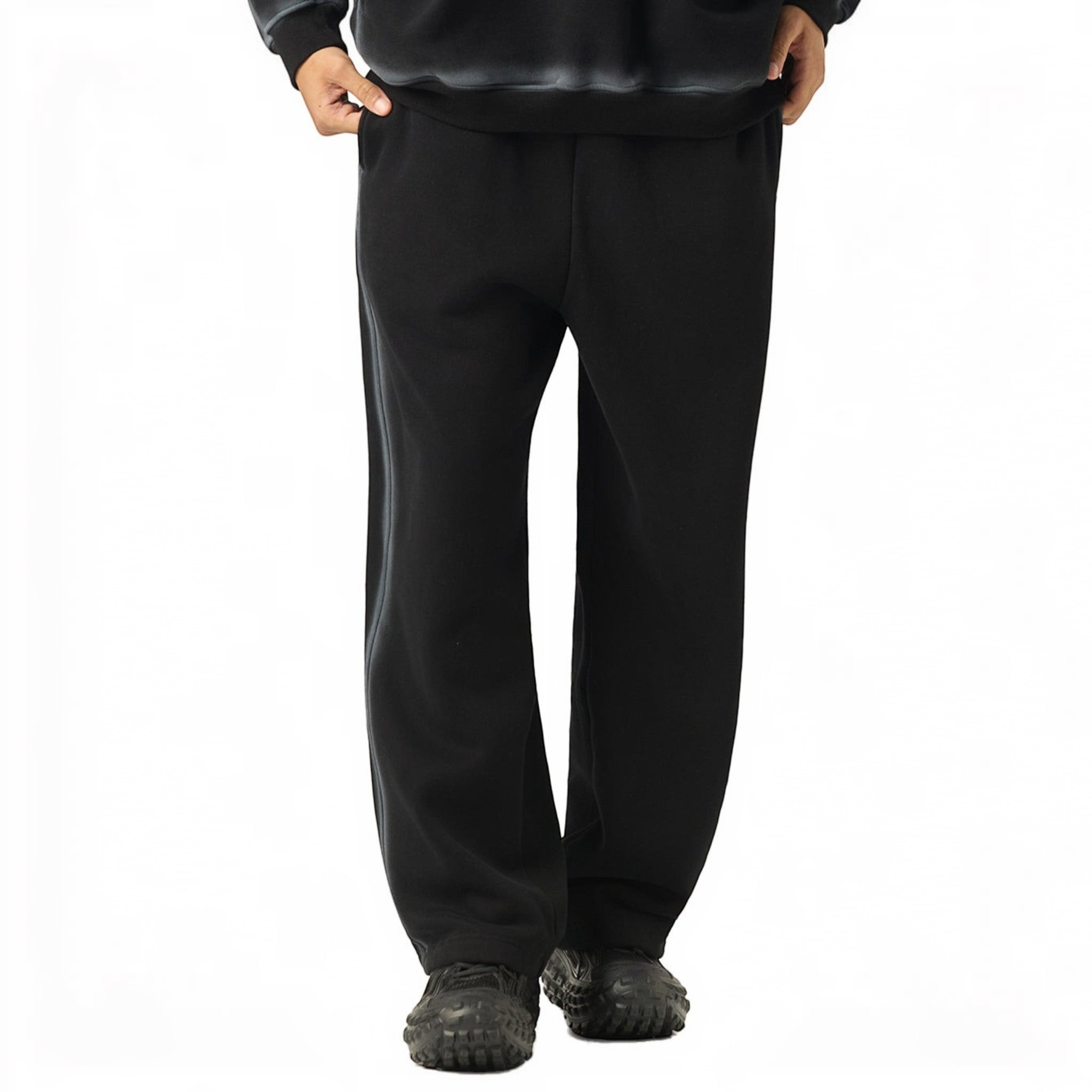 Finn fleece sweatpants Studio Ruban — back view