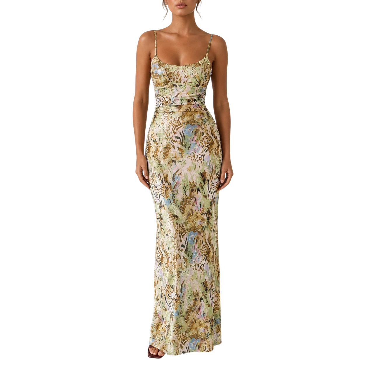 Lena slip dress Studio Ruban — front view