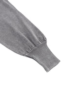 Mavi balloon sleeve cropped sweater Studio Ruban — lifestyle