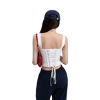 Rina corset top Studio Ruban — back view