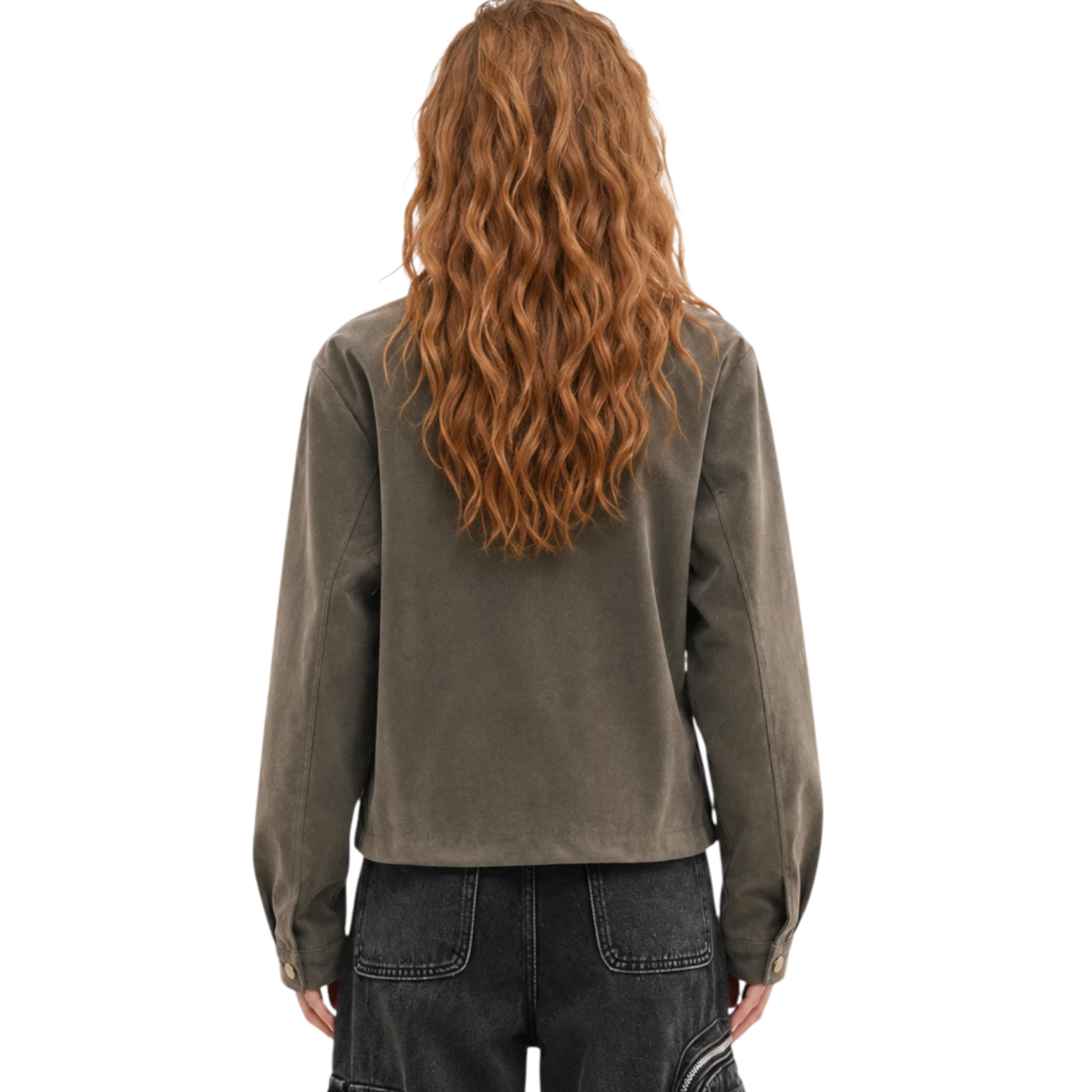 Rivet star rivet jacket Studio Ruban — on model