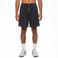 Net vintage wash mesh shorts Studio Ruban — front view