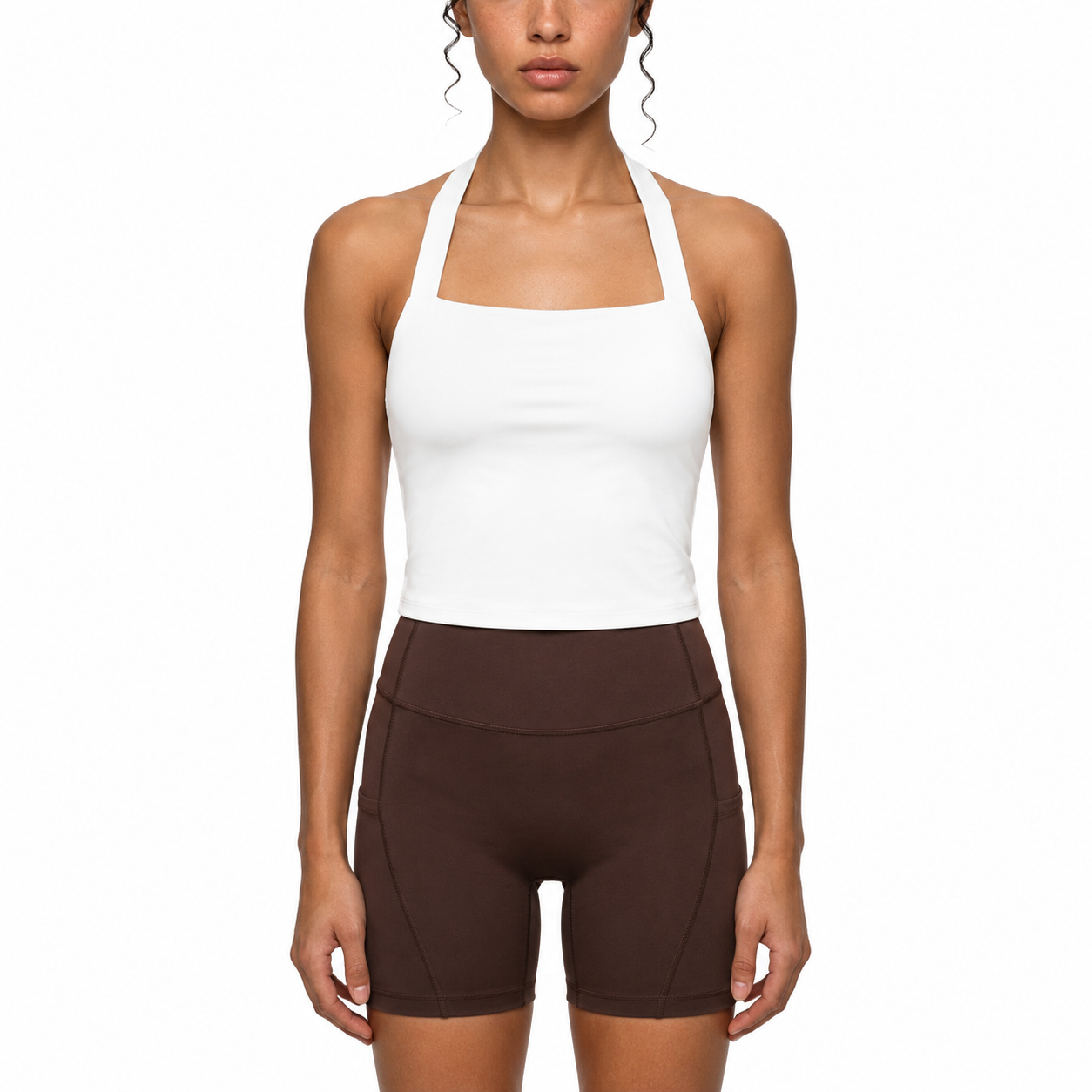 Fini | Halter Crop Sports Bra