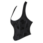 Joana bandeau corset Studio Ruban — back view