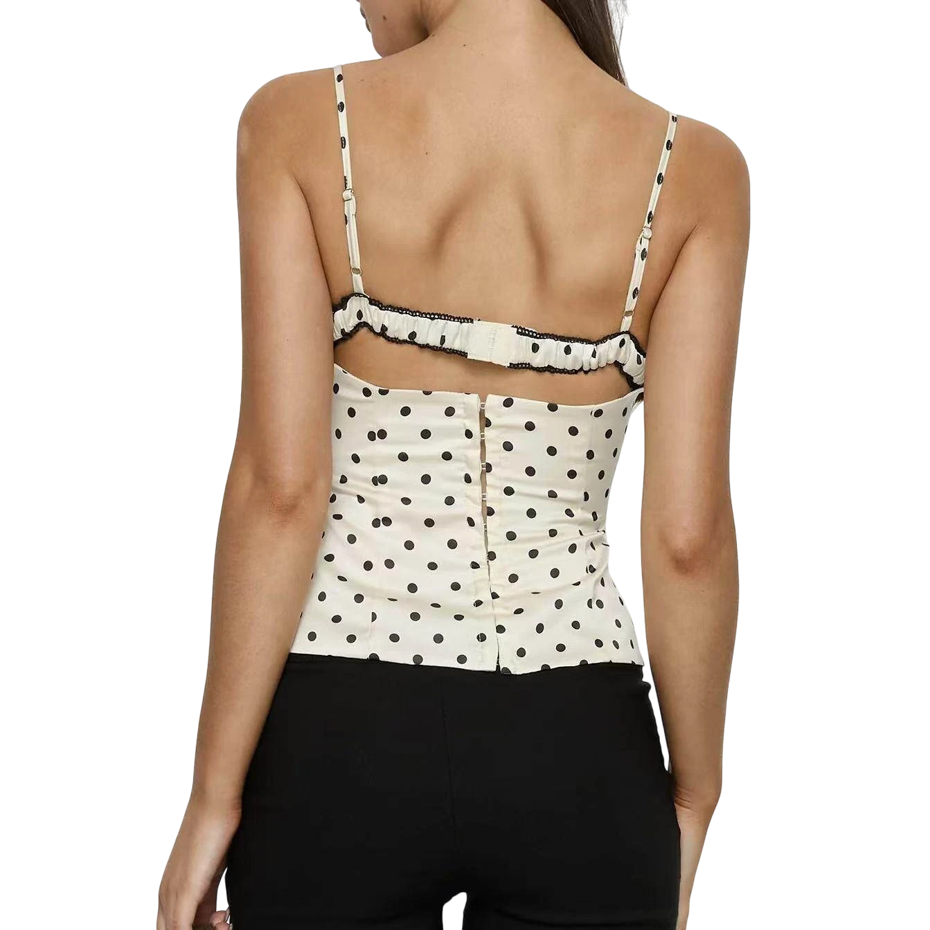 Franci lace corset Studio Ruban — on model