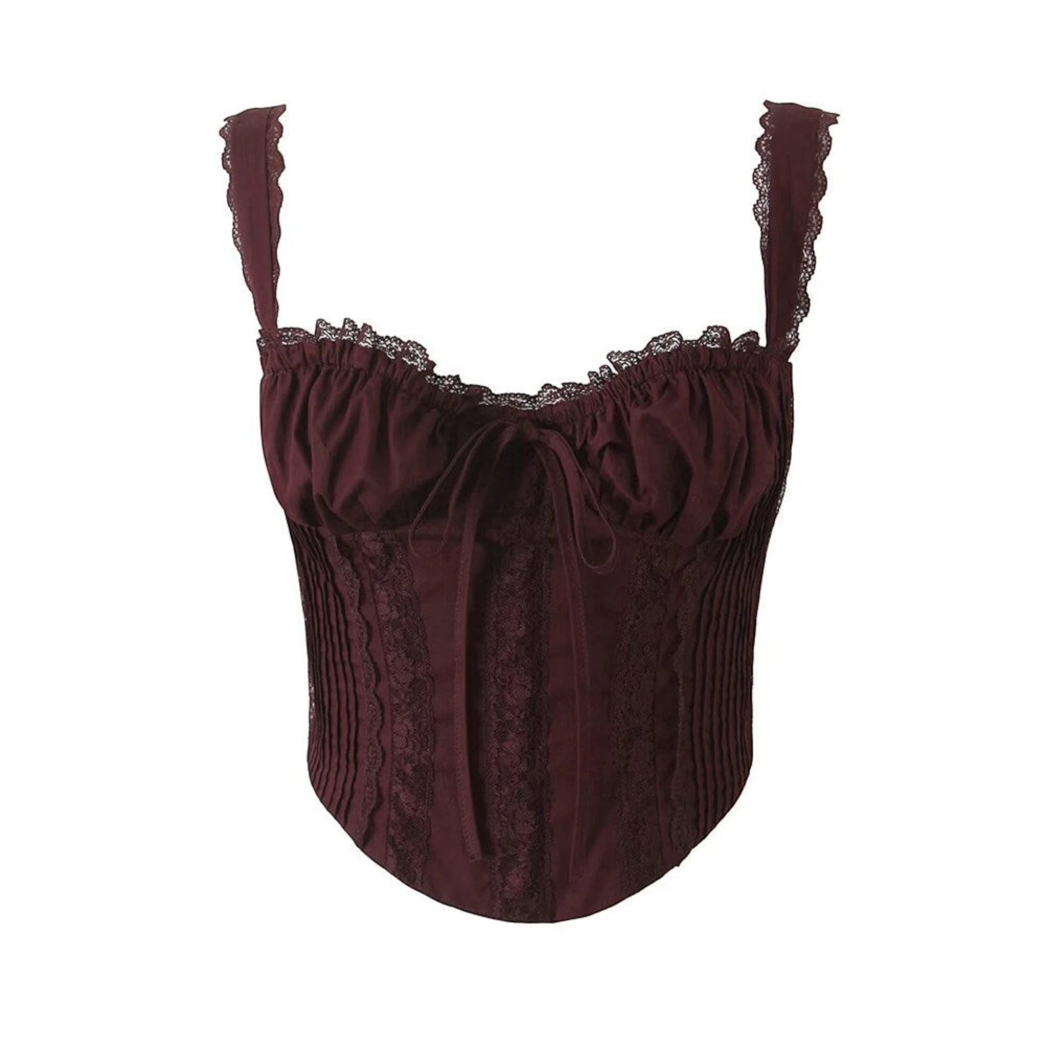 Rina corset top Studio Ruban — detail shot