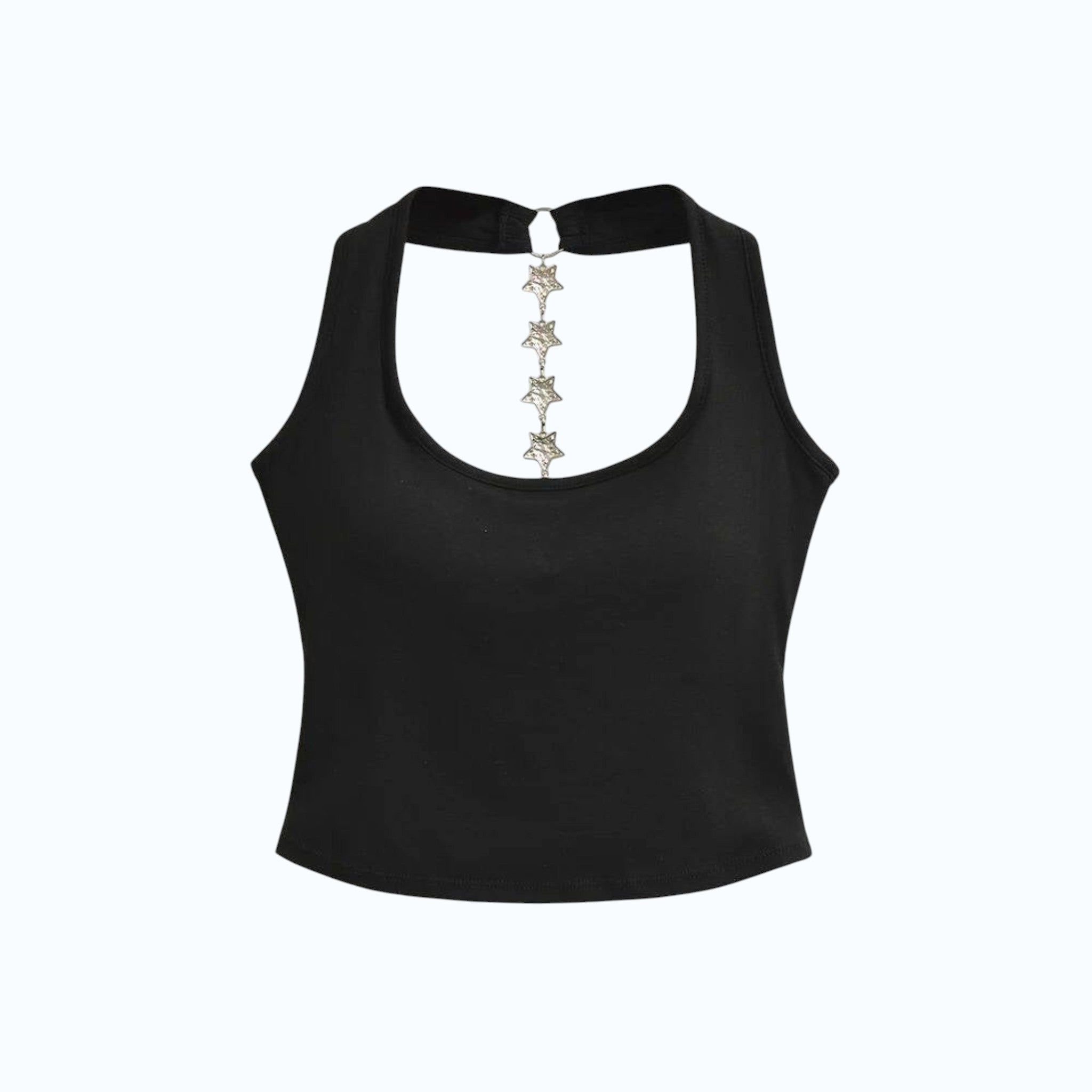 Starlight Chain Neck Sleeveless Top Studio Ruban — colour variant 2